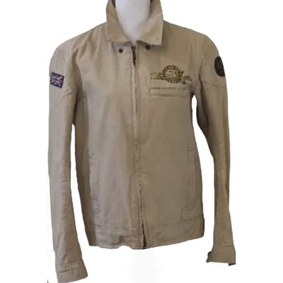 Triumph Motorcycle Jacket Mens Small Bonneville 50th Anniversary T100 1959-2009 - Picture 6 of 16